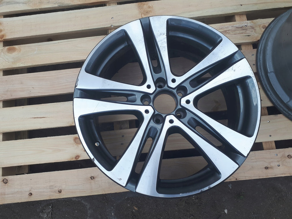 1x Alufelge 19 Zoll 7.5" 5x112 A2054016700 Mercedes-Benz W205 Rim Wheel