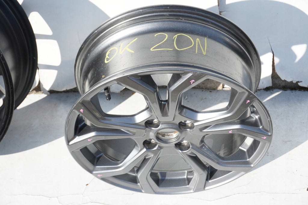 1x Alufelge 17 Zoll 7.0" 4x108 47 5ET Glanz H1BJ-1007-D1A Ford Rim Wheel FEL9730329757qf