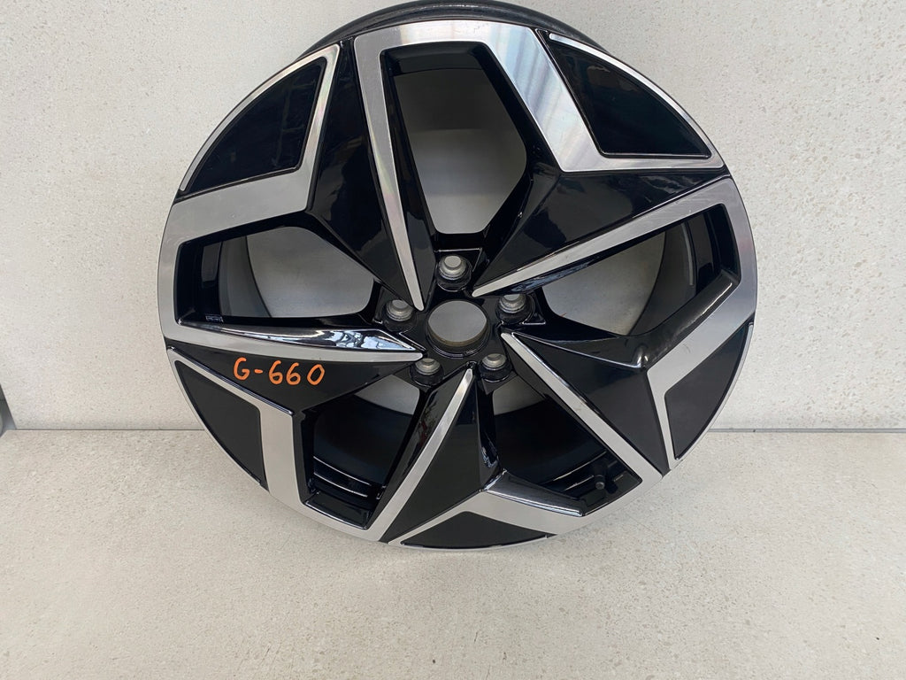 1x Alufelge 19 Zoll 7.5" 5x112 50ET Glanz Schwarz 10A601025 87169090 VW Id.3 FEL8190542411da