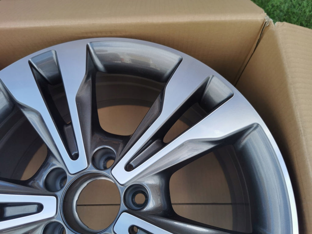 1x Alufelge 18 Zoll 7.5" 5x112 52ET Glanz Graphit A4474010501 Mercedes-Benz Vito FEL4264811030sh