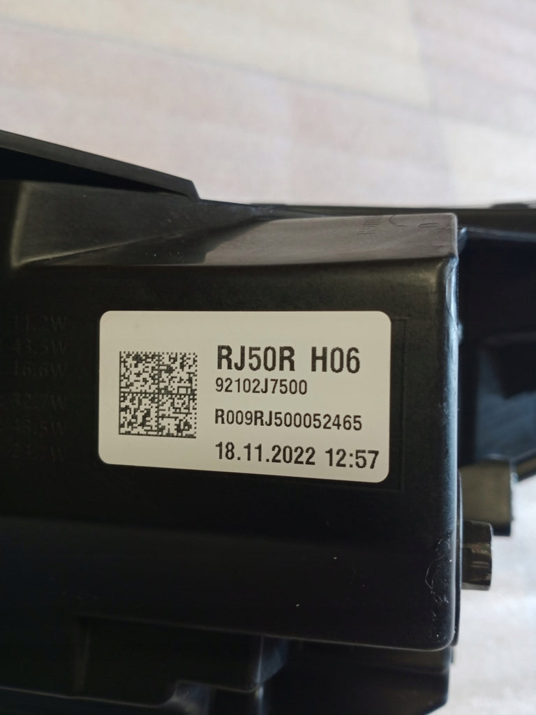 Frontscheinwerfer Kia Ceed 92101-J7500 Ein Stück (Rechts oder Links) Headlight