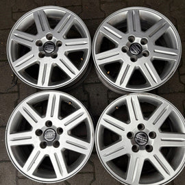 4x Alufelge 16 Zoll 8665466 Volvo V50 Rim Wheel FEL1631754042po