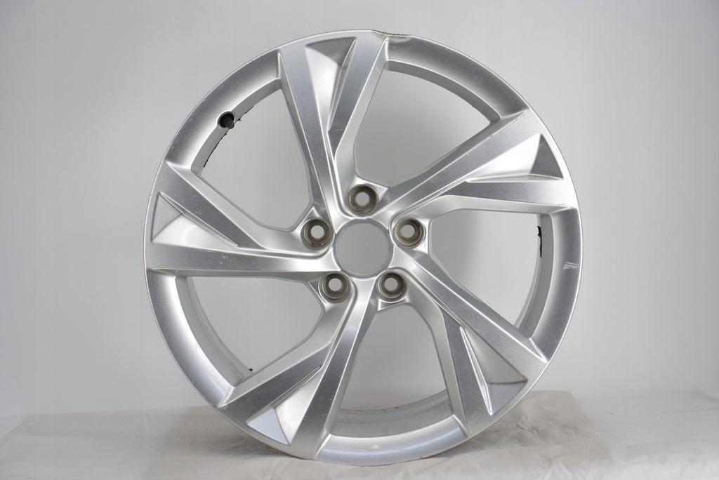 1x Alufelge 18 Zoll 8.0" 5x112 40ET Glanz Silber 8W0601025EJ Audi Rim Wheel