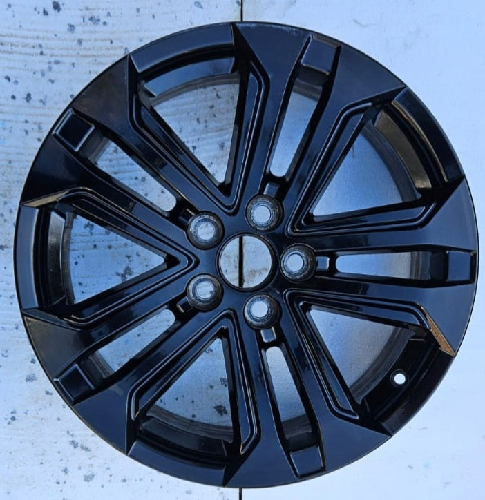 1x Alufelge 18 Zoll 7.0" 5x114.3 35ET Glanz Schwarz PW457-42001 Toyota Rav 4 FEL2293838138aj