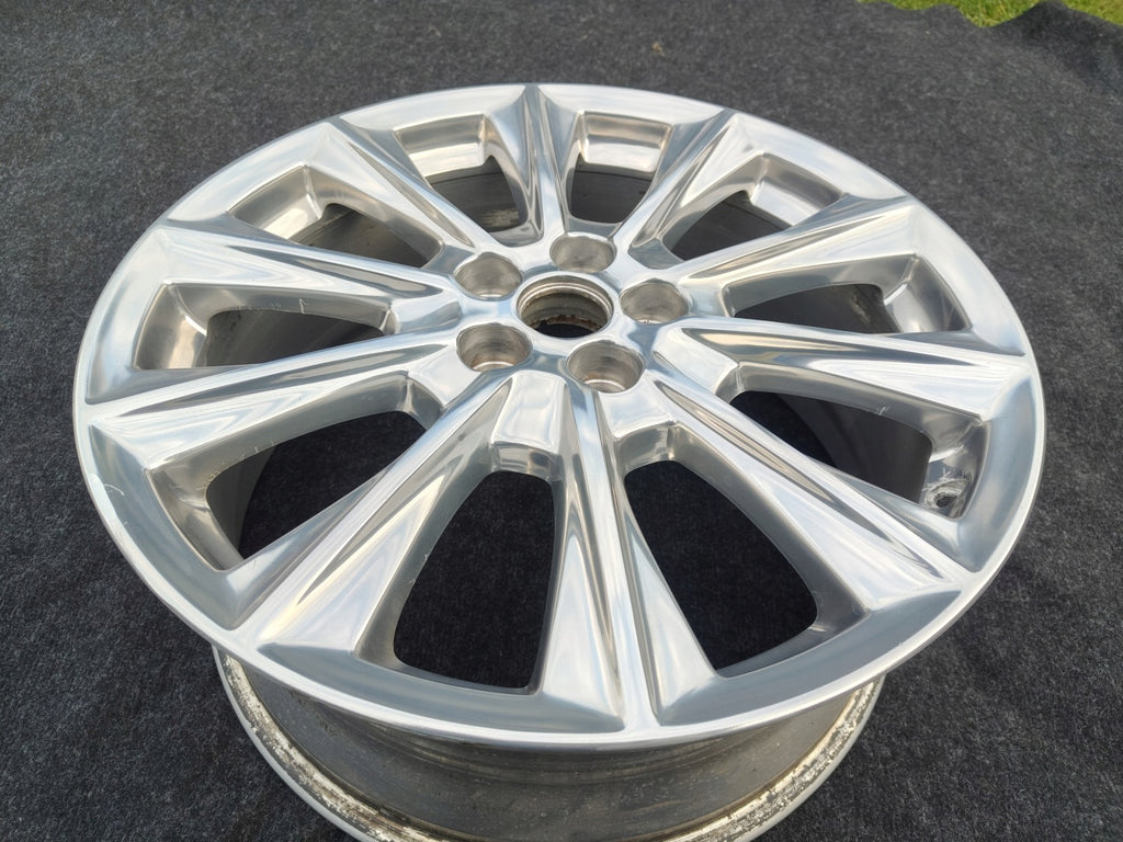 1x Alufelge 19 Zoll 8.0" 5x108 55ET Glanz Silber GM2C-1007-C1A Ford Mondeo FEL7457875791rj