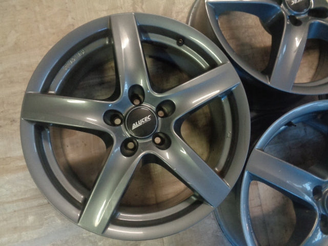 4x Alufelge 18 Zoll 8.0" 5x112 40ET Glanz Graphit KBA47961 Audi 4 I Rim Wheel FEL7201494565fg