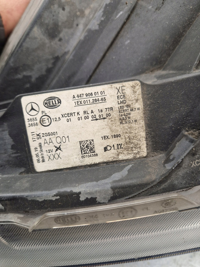 Frontscheinwerfer Mercedes-Benz Vito A4479061401 Links Scheinwerfer Headlight