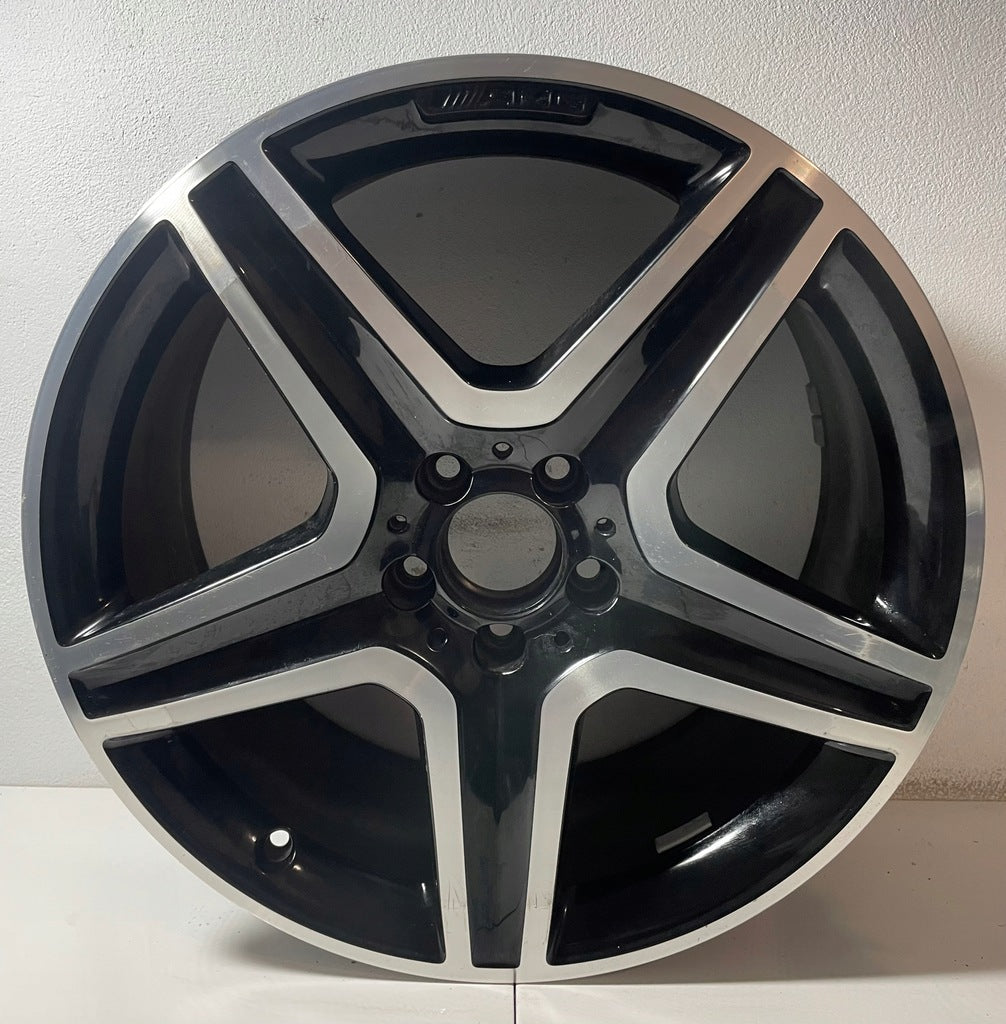 1x Alufelge 19 Zoll 8.0" 5x112 43ET Glanz Silber A1564010600 Mercedes-Benz FEL4408190162ai