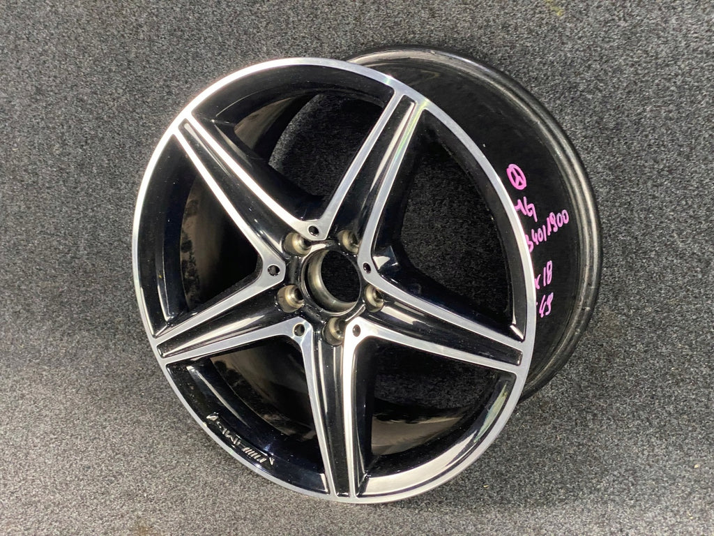 1x Alufelge 18 Zoll 9.0" 5x112 49ET A2134011900 Mercedes-Benz W213 Rim Wheel