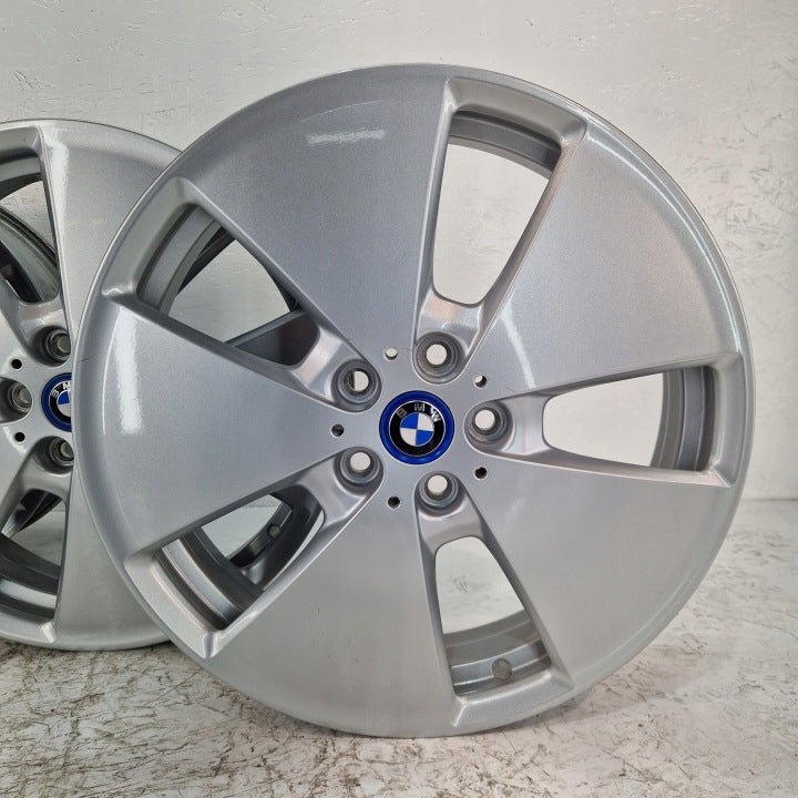 4x Alufelge 19 Zoll 8.0" 5x112 43ET Glanz Silber 6852053 BMW Rim Wheel FEL4687325317jk