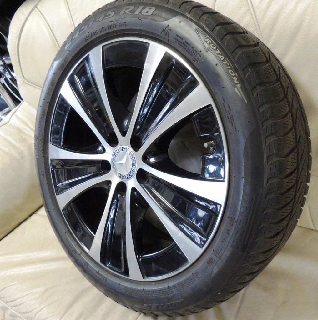 4x Alufelge 18 Zoll 8.0" 5x112 43ET A2134013700 Mercedes-Benz Rim Wheel FEL2220480944ru