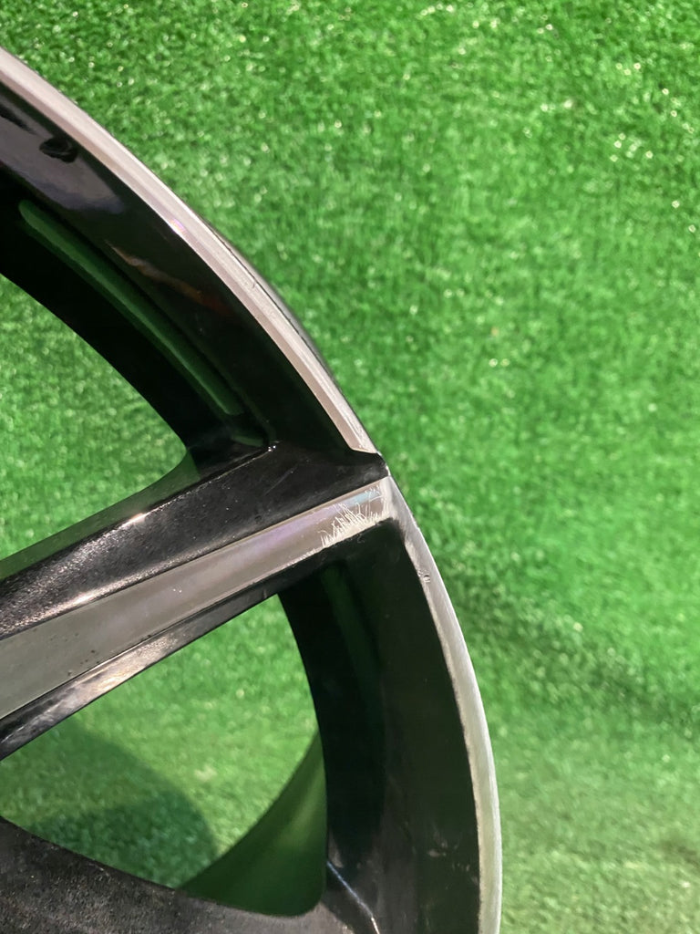 1x Alufelge 18 Zoll 8.0" 5x114.3 40ET Glanz Schwarz Toyota Corolla Rim Wheel FEL8700762234op