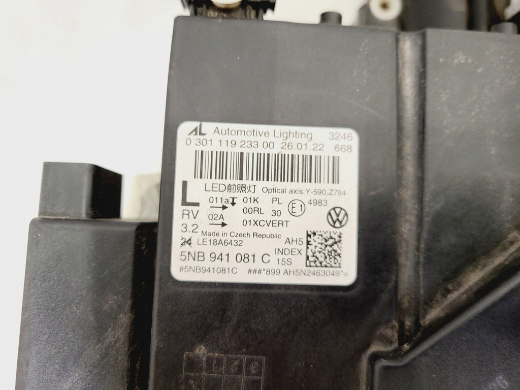 Frontscheinwerfer VW Tiguan 5NB941081C LED Ein Stück (Rechts oder Links)