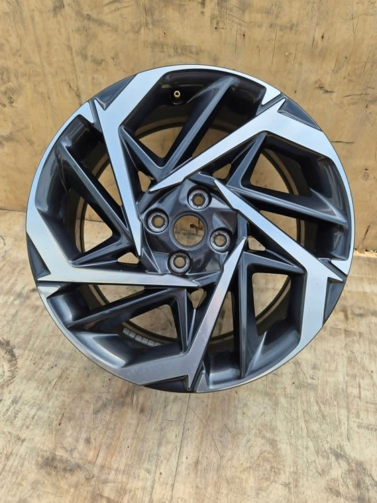 1x Alufelge 17 Zoll 7.0" 5x114.3 53ET Glanz Grau 52910-Q0300 Hyundai Ix35 Mg FEL2284282576cy