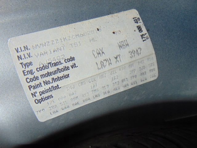 Motor Seat Skoda VW Golf CAX 1.4 TSI 122PS Benzin Engine Komplett