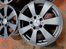 Load image into Gallery viewer, 4x Alufelge 16 Zoll 7.0" 5x112 43ET Glanz Silber A2044011102 Mercedes-Benz W204 FEL9360892844kk