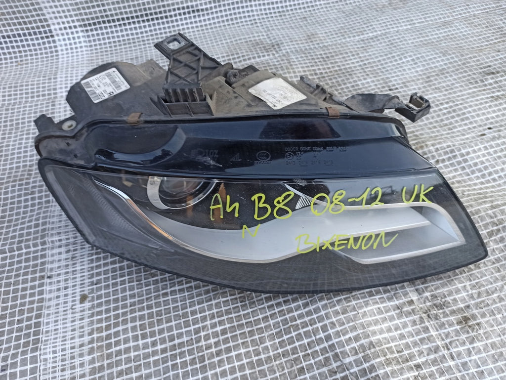 Frontscheinwerfer Audi A4 B8 8K0941030D Xenon Rechts Scheinwerfer Headlight