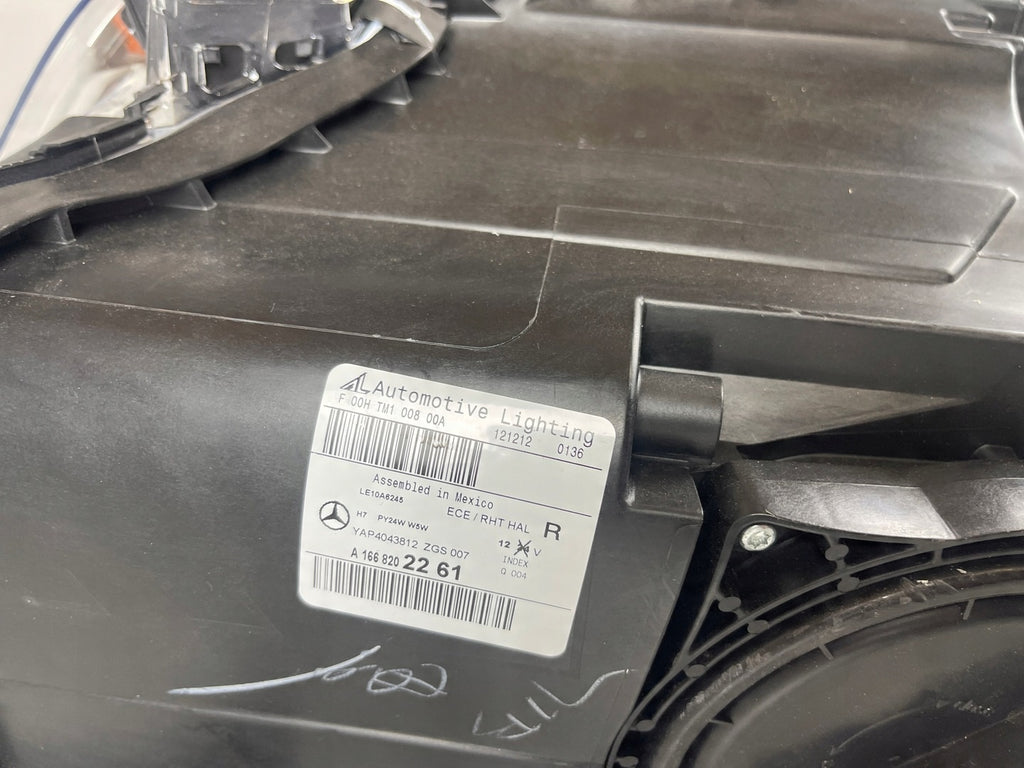 Frontscheinwerfer Mercedes-Benz W166 A1668202261 Rechts Scheinwerfer Headlight