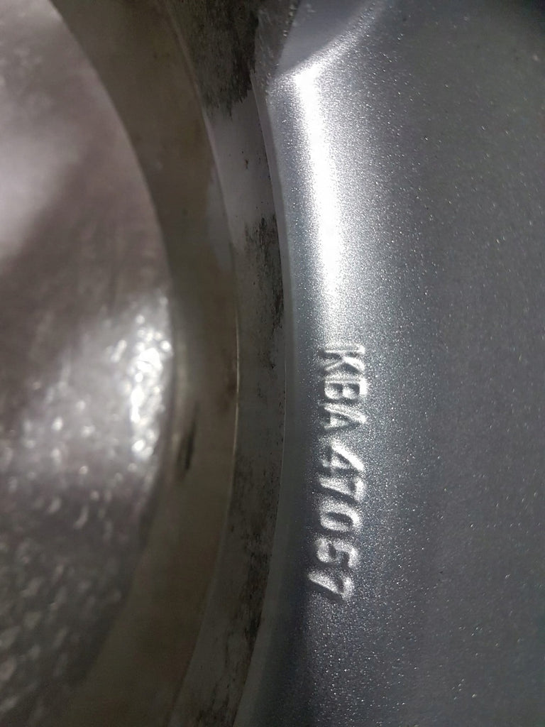 4x Alufelge 16 Zoll 6.5" 4x100 40ET Glanz KBA47057 Renault Clio III Captur