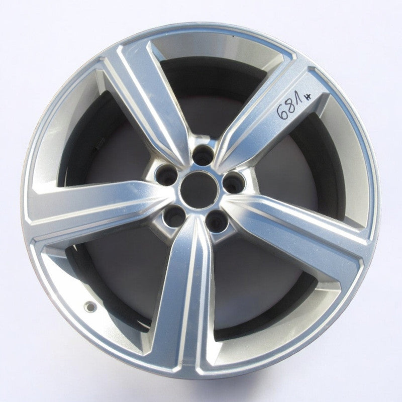 1x Alufelge 20 Zoll 9.0" 5x112 38ET Glanz Silber 4KE601025S Audi E Tron