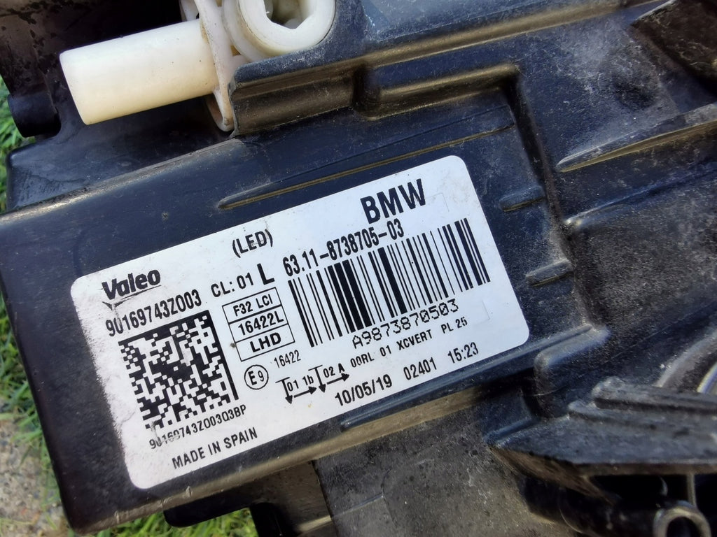 Frontscheinwerfer BMW 3 F80 F32 F82 8738705-03 LED Links Scheinwerfer Headlight SCH8564617543bj