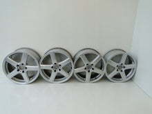 Laden Sie das Bild in den Galerie-Viewer, 4x Alufelge 16 Zoll 7.5&quot; 5x112 45ET Silber Mercedes-Benz Rim Wheel