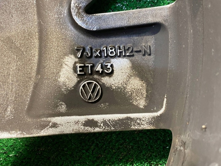 1x Alufelge 18 Zoll 7.0" 5x112 43ET 5NA601025AD VW Tiguan Rim Wheel FEL1253298166bw