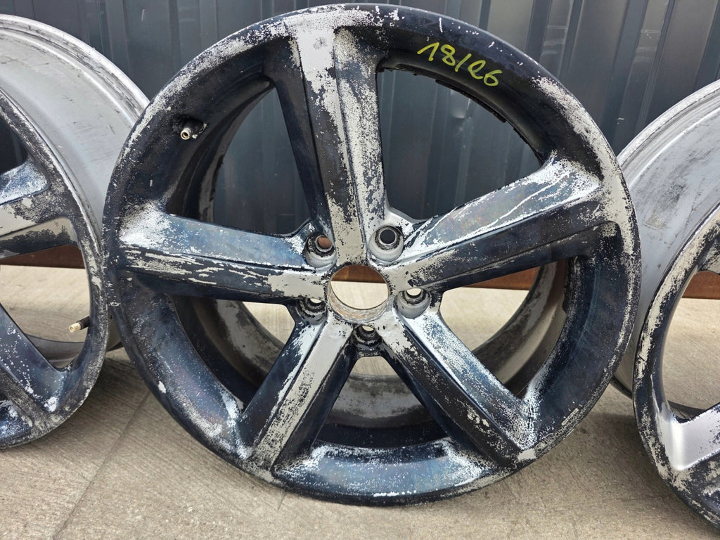 4x Alufelge 18 Zoll 8.0" 5x112 47ET Glanz Silber 8K0601025Q Audi I Rim Wheel FEL8135906133fp