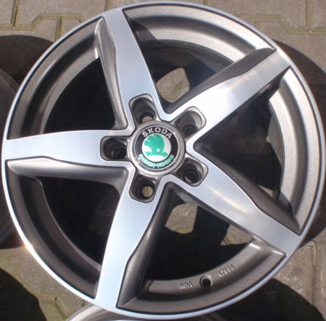4x Alufelge 16 Zoll 7.0" 5x112 42ET KBA47684 Rim Wheel FEL8567938239mf