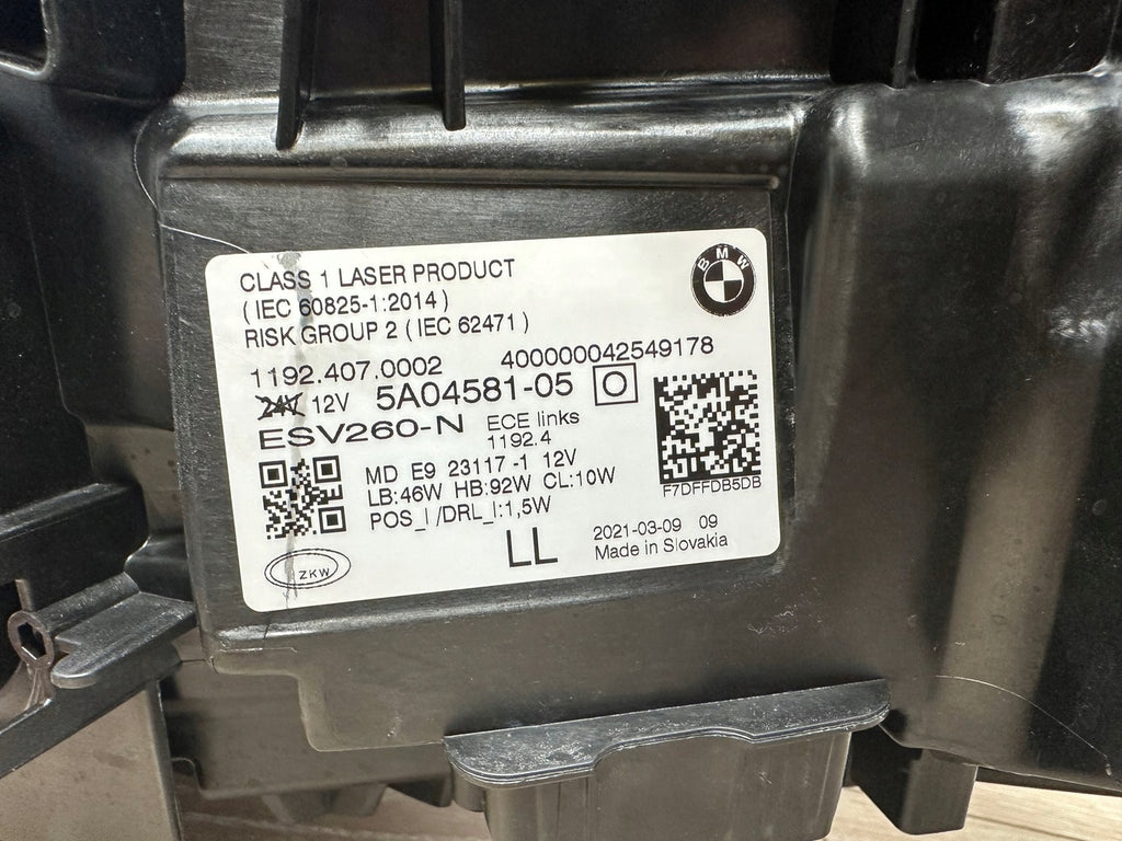 Frontscheinwerfer BMW 4 G22 G26 9505115-05 Laser Links Scheinwerfer Headlight SCH4247708252kw