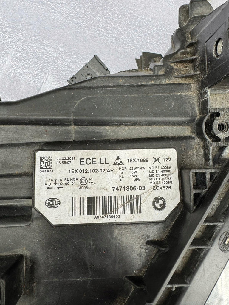 Frontscheinwerfer BMW F11 F10 3 F30 F31 7471305 7471306 LED Rechts oder Links SCH9245594130gt