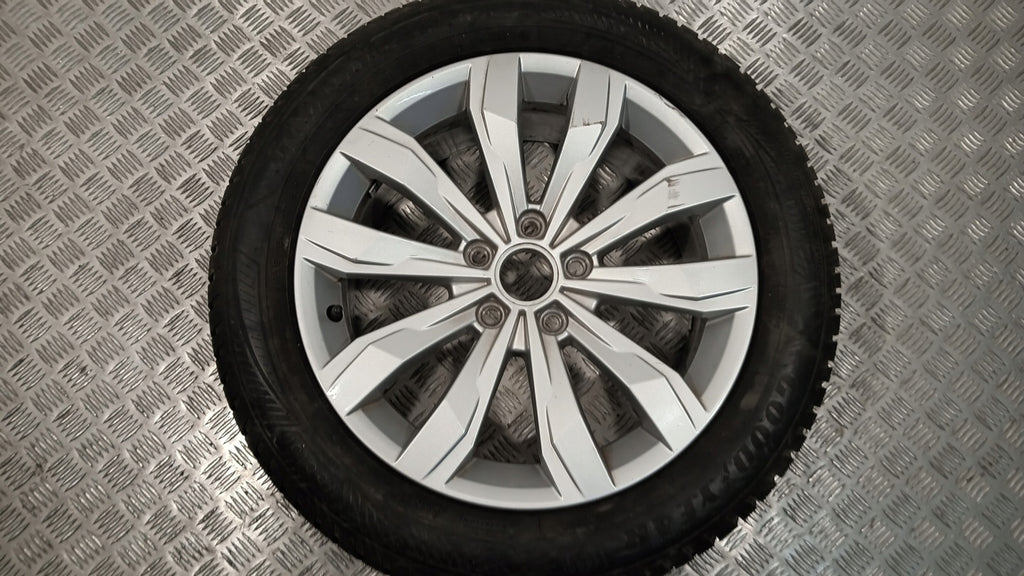 1x Alufelge 17 Zoll 7.0" 5x112 45ET Glanz Silber 2GA601025A VW T-Roc Rim Wheel FEL3708623270fk