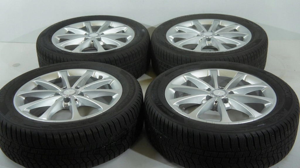 4x Alufelge 17 Zoll 6.5" 5x112 44ET Glanz Silber A1774010300 Mercedes-Benz FEL5880902394uc