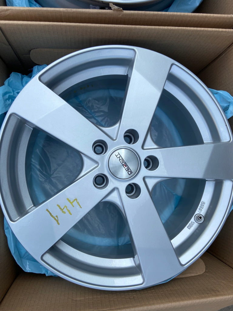 4x Alufelge 17 Zoll 7.0" 5x112 38ET Matt Silber KBA49295 BMW X1 Rim Wheel FEL4431672731oe