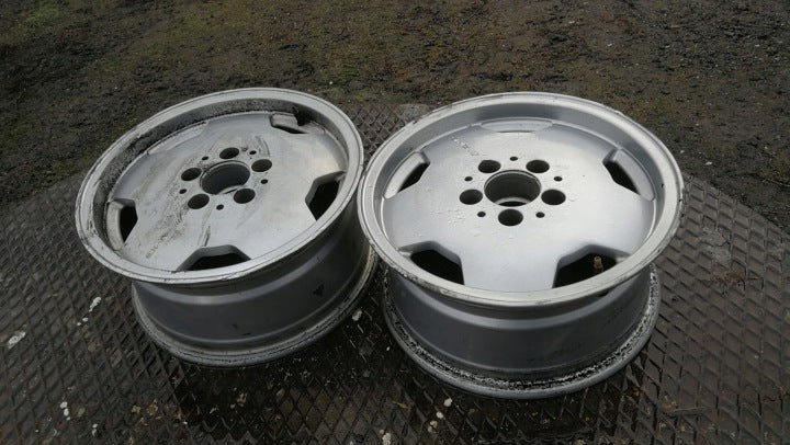2x Alufelge 15 Zoll 7.0" 5x112 25ET 2014001302 Mercedes-Benz 190 W201 Rim Wheel FEL7159294267ou