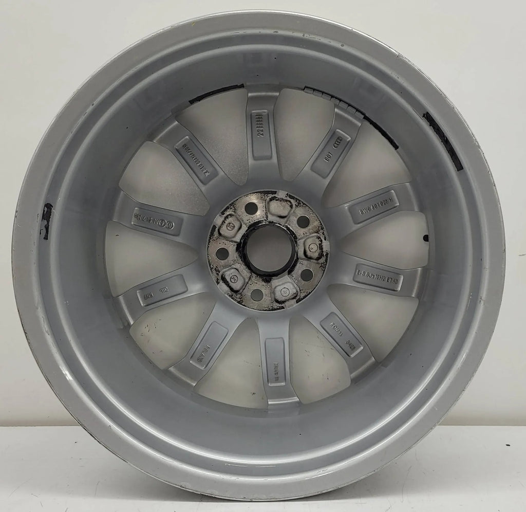 1x Alufelge 18 Zoll 8.0" 5x112 40ET Glanz Silber 8W0601025 Audi A4 Rim Wheel