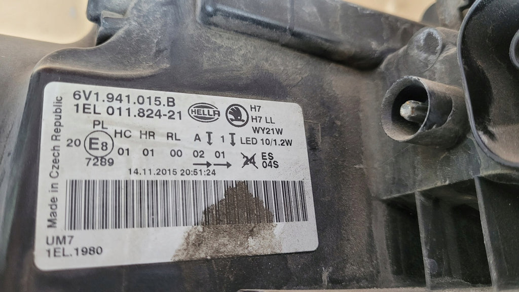 Frontscheinwerfer Skoda Superb III 3V1941015B LED Links Scheinwerfer Headlight