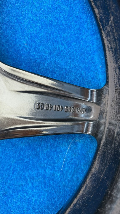 1x Alufelge 18 Zoll 7.5" 5x112 33ET A2054014800 Mercedes-Benz W205 Rim Wheel FEL2069096176cz