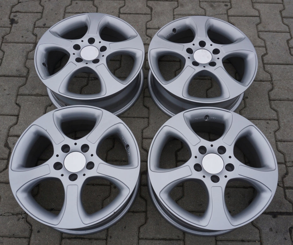 4x Alufelge 16 Zoll 6.0" 5x112 46ET Schwarz Audi Rim Wheel FEL8463641249fs