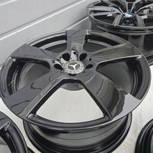 Load image into Gallery viewer, 4x Alufelge 18 Zoll 8.5" 5x112 48ET Glanz Schwarz A2124011402 Mercedes-Benz W212 FEL8032378297yq