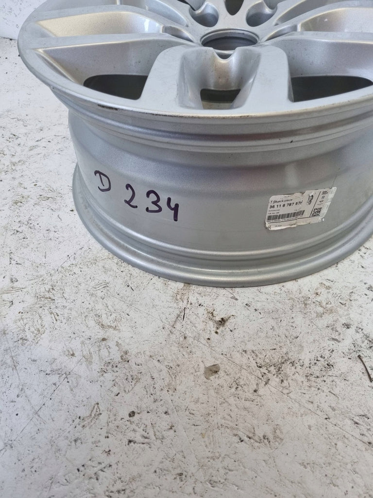 1x Alufelge 17 Zoll 6787576 BMW X3 F25 Rim Wheel FEL5660298453gy