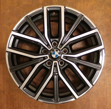 Load image into Gallery viewer, 1x Alufelge 18 Zoll 7.5" 5x112 50ET Glanz Schwarz 6891179 BMW 2 F45 U06 Mg FEL9792130489lb