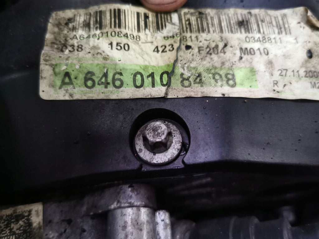 Motor Mercedes-Benz W211 W204 W212 646951 2.2 CDI Diesel Engine Unkomplett