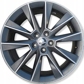 1x Alufelge 17 Zoll 5x100 SSA36806 Skoda Rapid Rim Wheel FEL6631848682vi