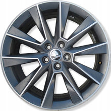 Load image into Gallery viewer, 1x Alufelge 17 Zoll 5x100 SSA36806 Skoda Rapid Rim Wheel FEL6631848682vi