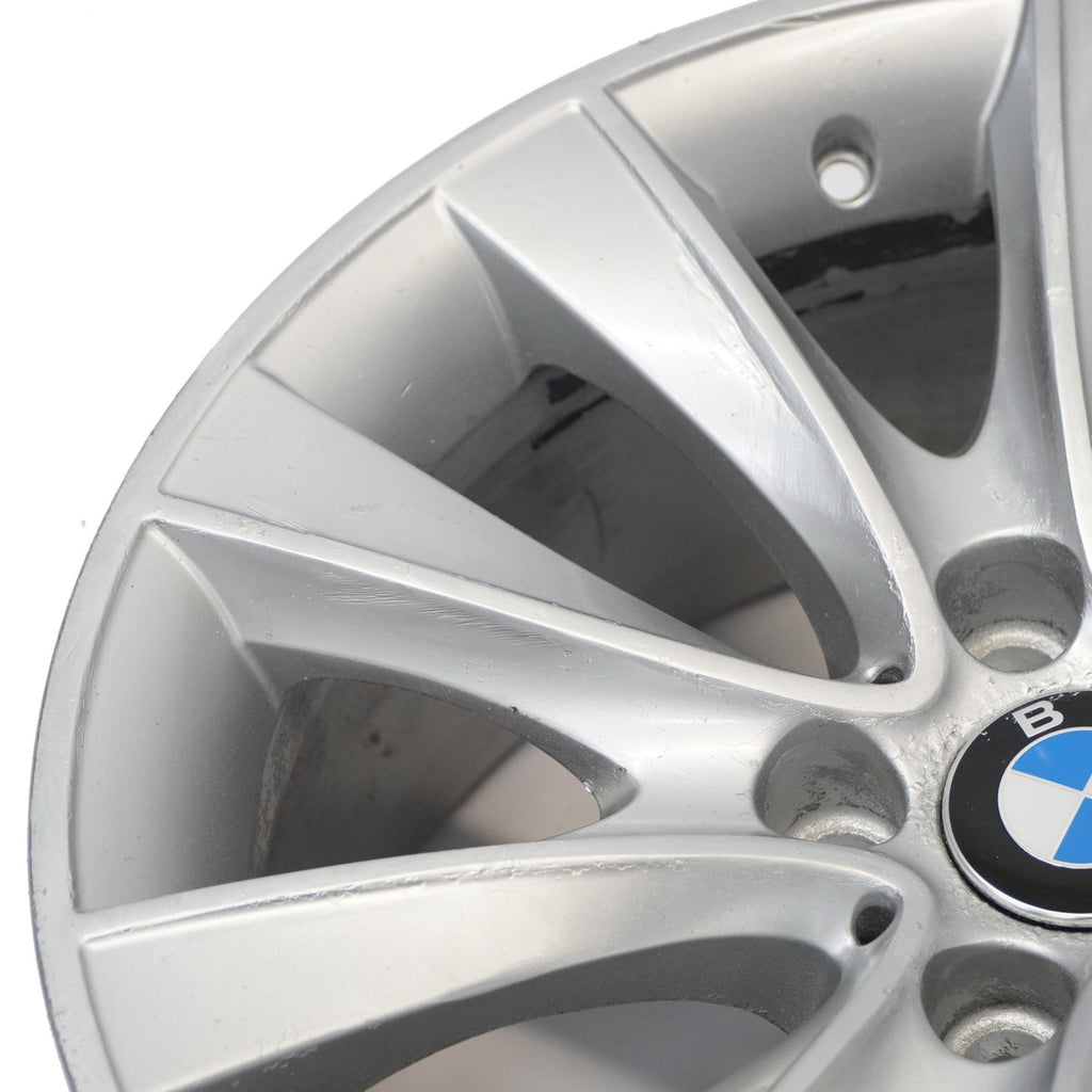 1x Alufelge 18 Zoll 8.0" 5x120 30ET Glanz Schwarz 6851075 BMW F01 F02 Rim Wheel FEL9315096881mn
