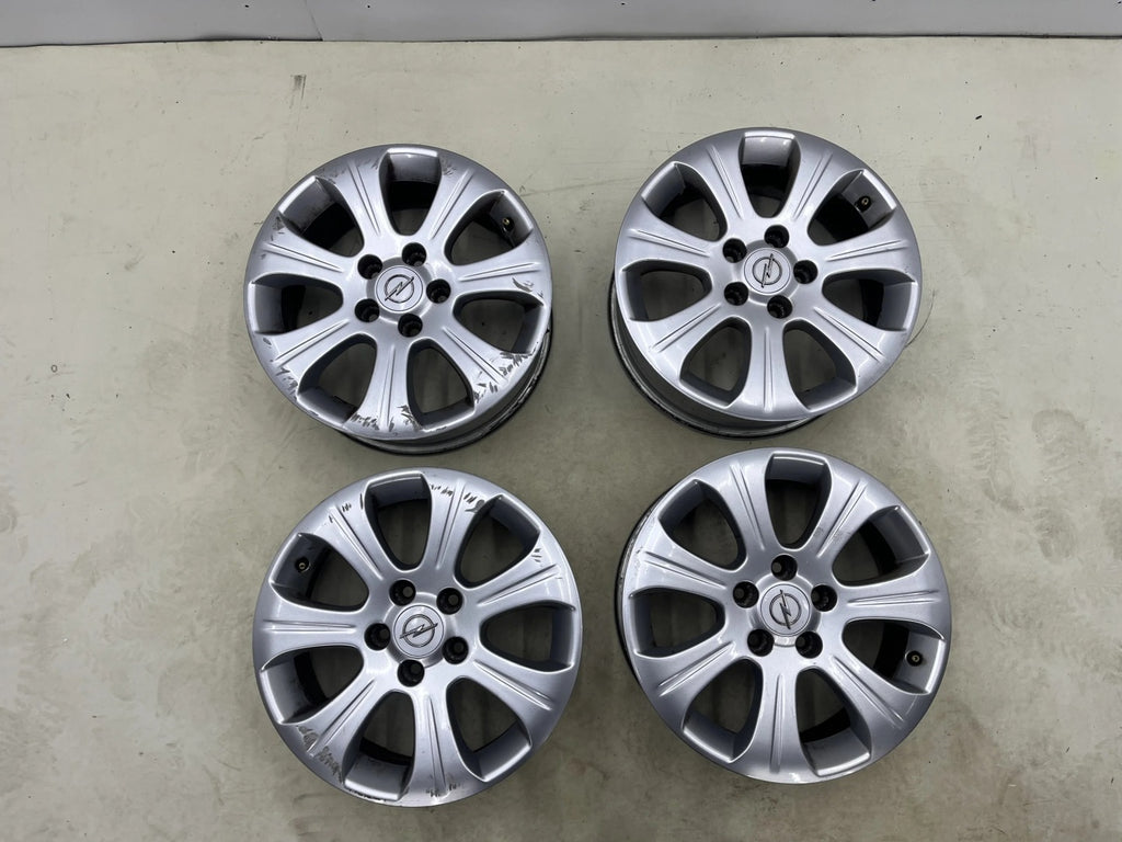 4x Alufelge 16 Zoll 6.5" 5x110 39ET 13256791 Opel Astra G Zafira B Meriva FEL4903406520sm