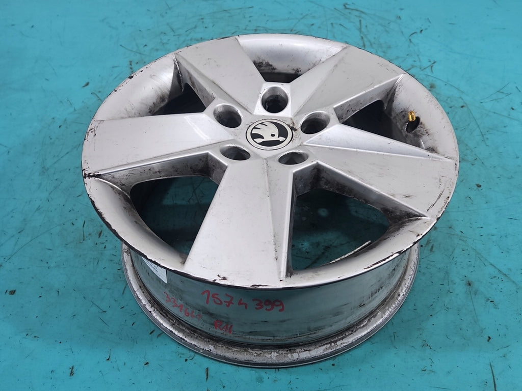 1x Alufelge 16 Zoll 6.5" 5x112 5E0601025H Skoda Octavia Iii Rim Wheel FEL7331749539jb