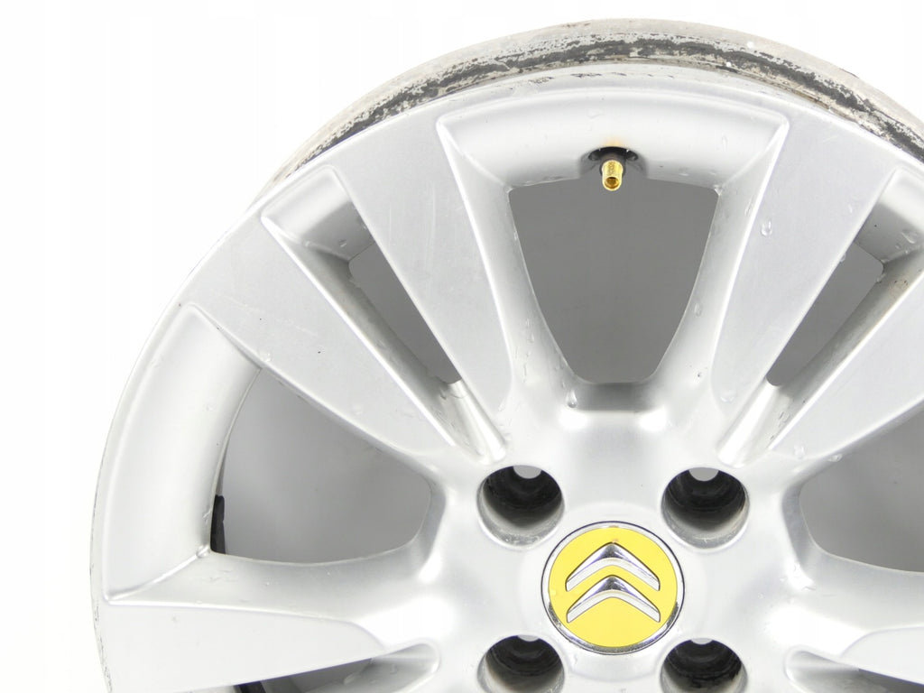 1x Alufelge 16 Zoll 6.0" 4x108 22ET Silber 9688118277 Citroën Ds3 Rim Wheel FEL9833444896uy