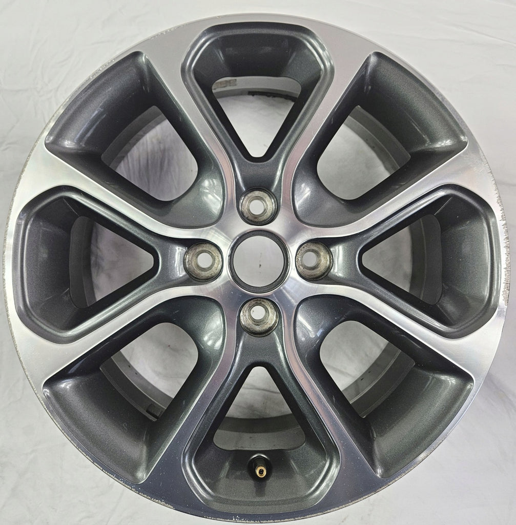 1x Alufelge 16 Zoll 6.5" 4x100 51ET 52910-G6450, 52910G6450 Kia Picanto Rio Iii